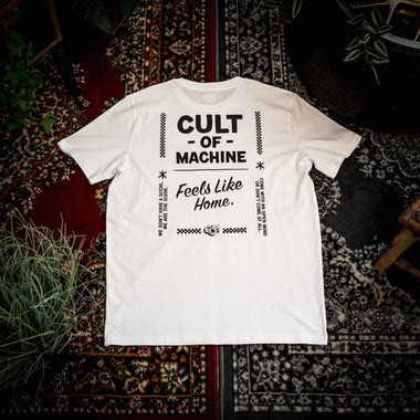 Cult Of Machine. Tee. White