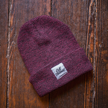 Cult Of Machine. Beanie. Burgundy