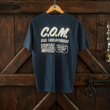 Open Road. Tee. Blue