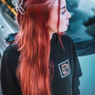 Daikoku. Script. Hoody. Black