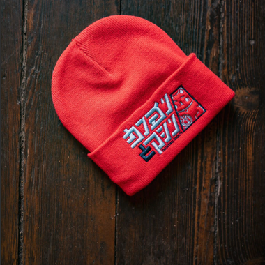 Daikoku. Blue series.Beanie. Red