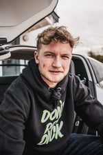 C&M.Don't Be A Dick. Hoody. Black & Green