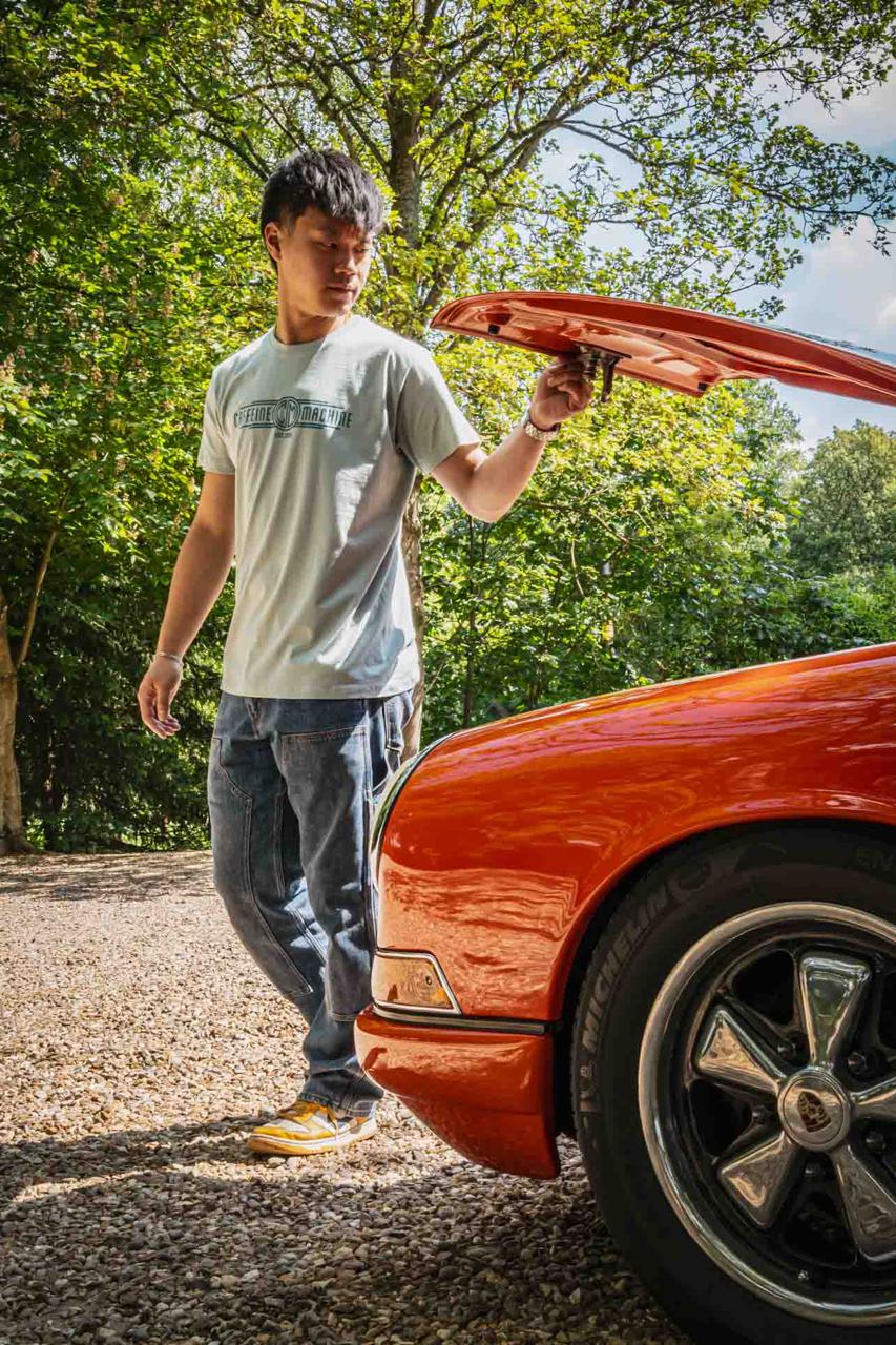 C&M.Church. Tee. Green