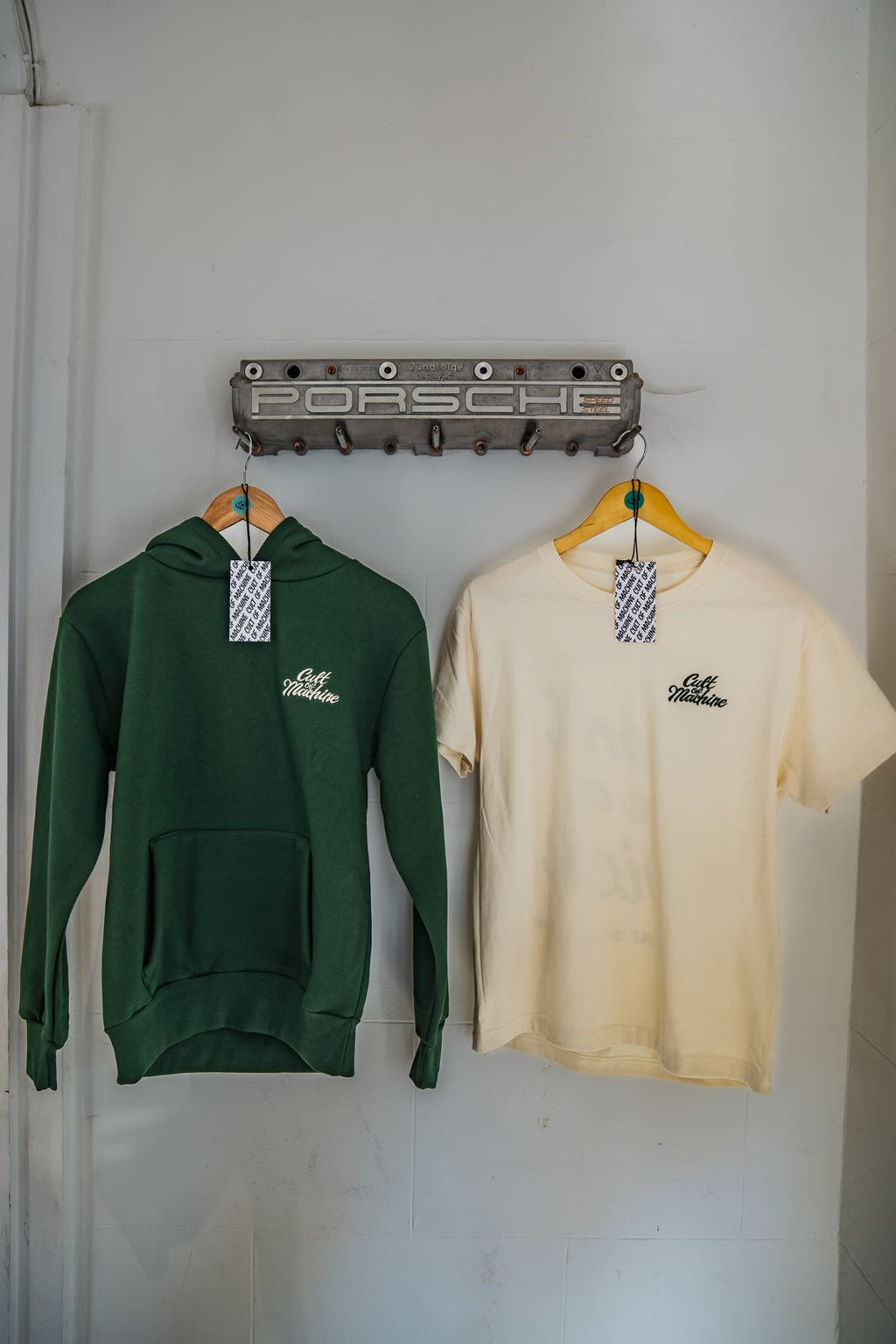 C&M.Don't Be A Dick. Hoody.Green & Cream