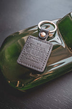 Cult Of Machine. Leather Keyring