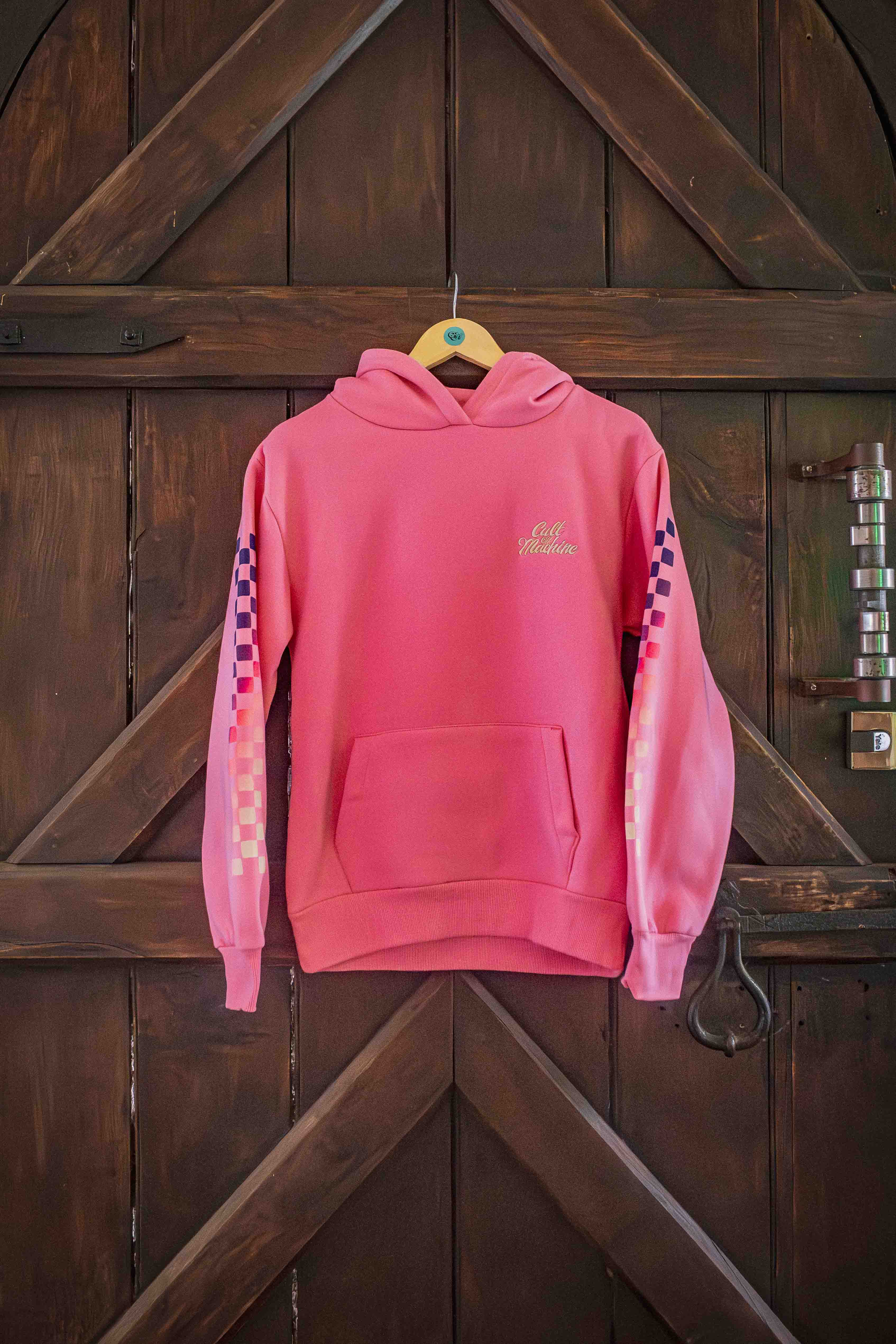 COM. Hoody. Pink