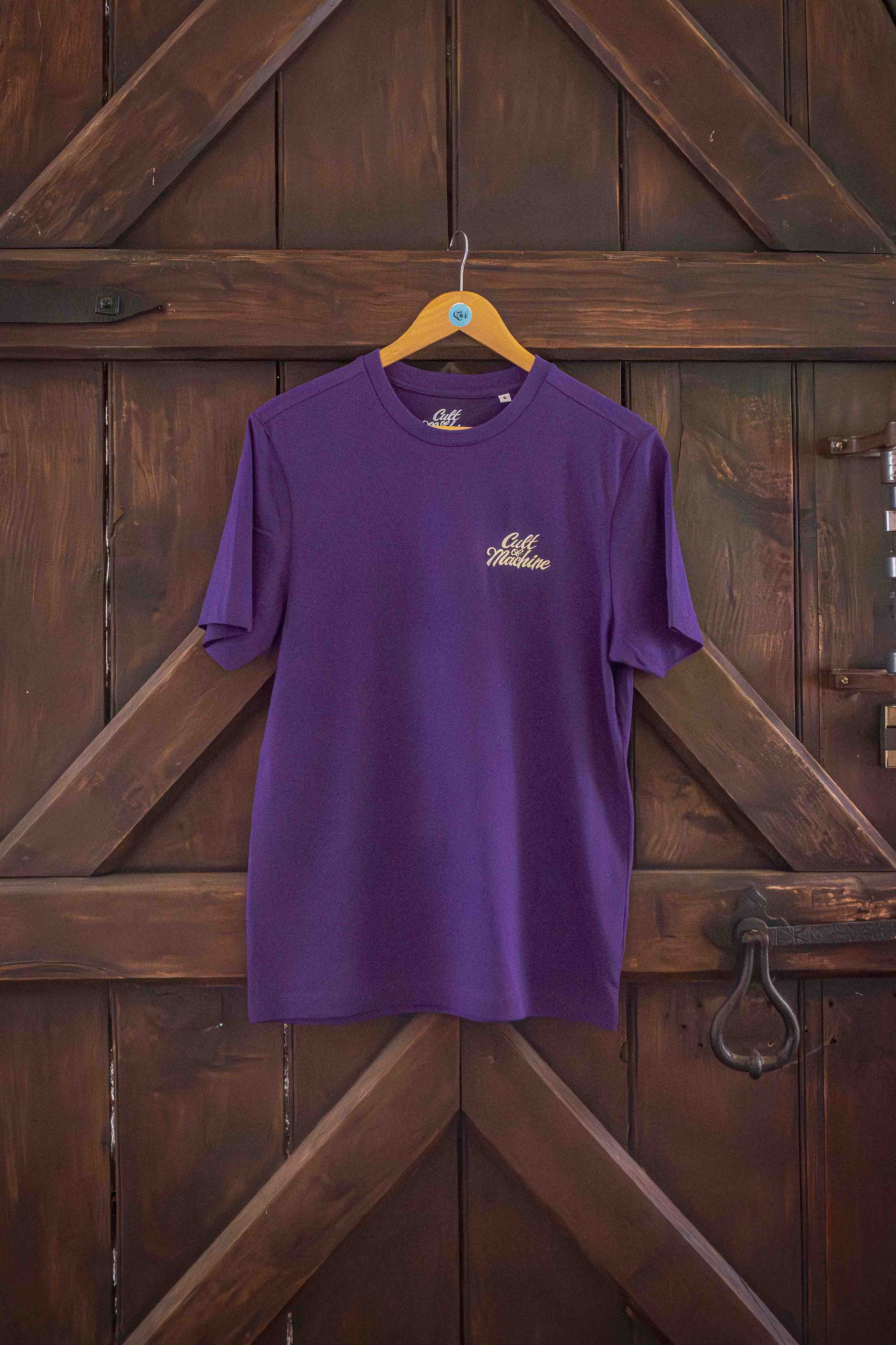 COM. Tee. Purple