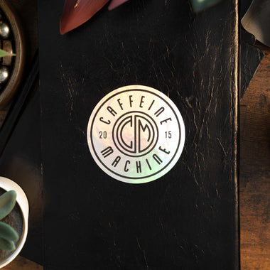 C&M. Roundel. Holographic. Sticker