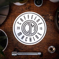 C&M. Roundel. White. Sticker