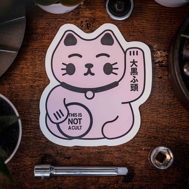 Daikoku Cult Cat. Sticker