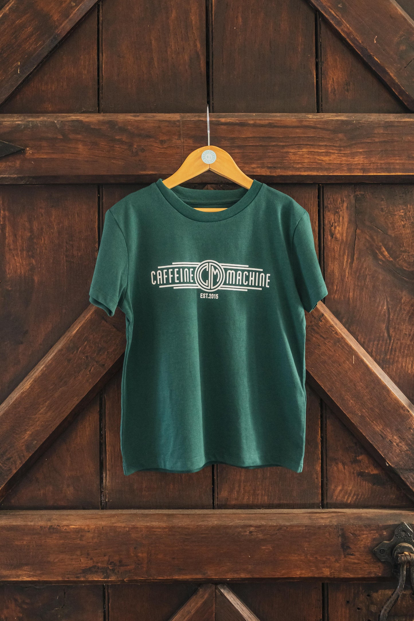 Church. Kids Tee. Green