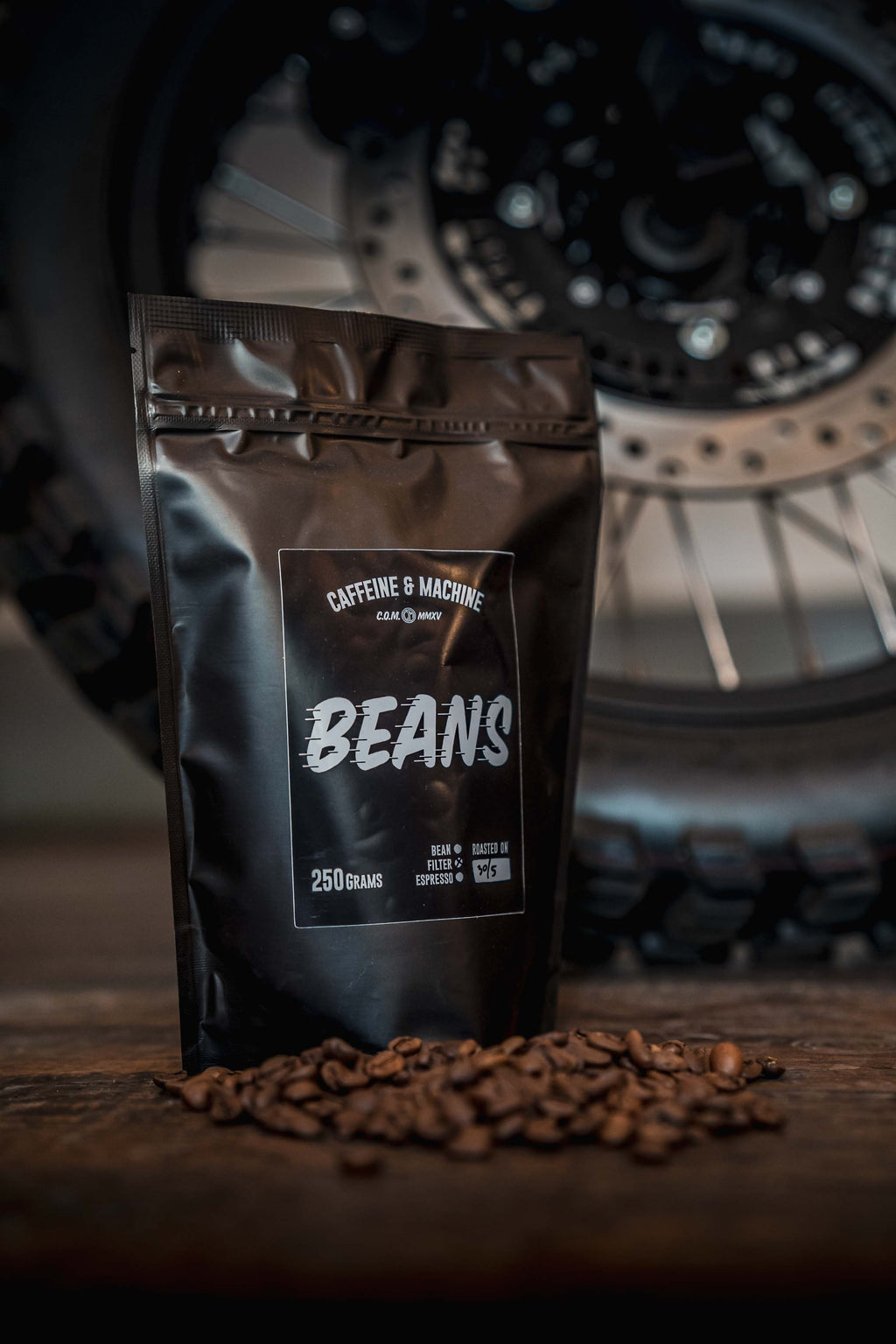 Caffeine&Machine Coffee. BEANS. 200g