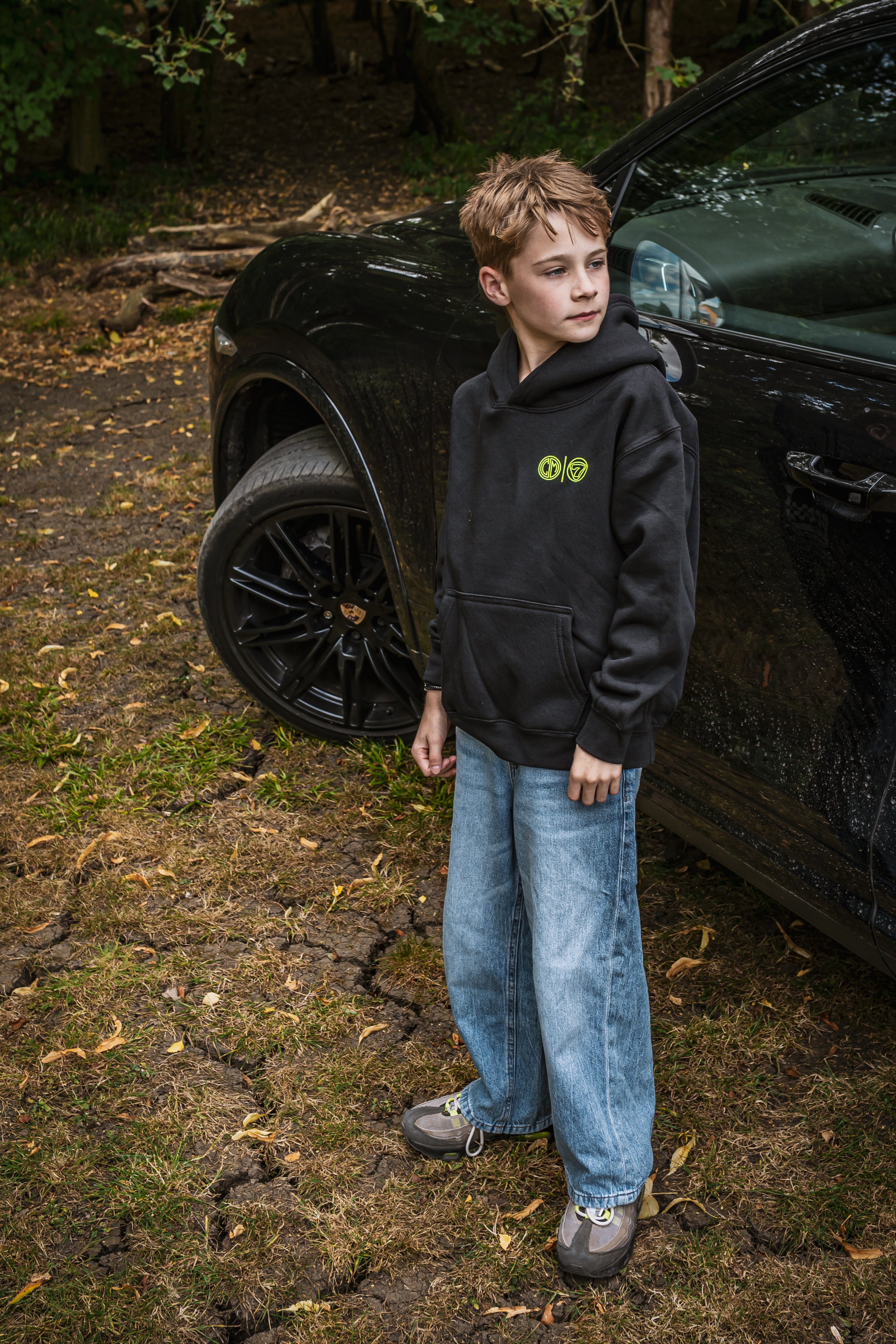 CULT x Caterham. Kids Hoody. Black