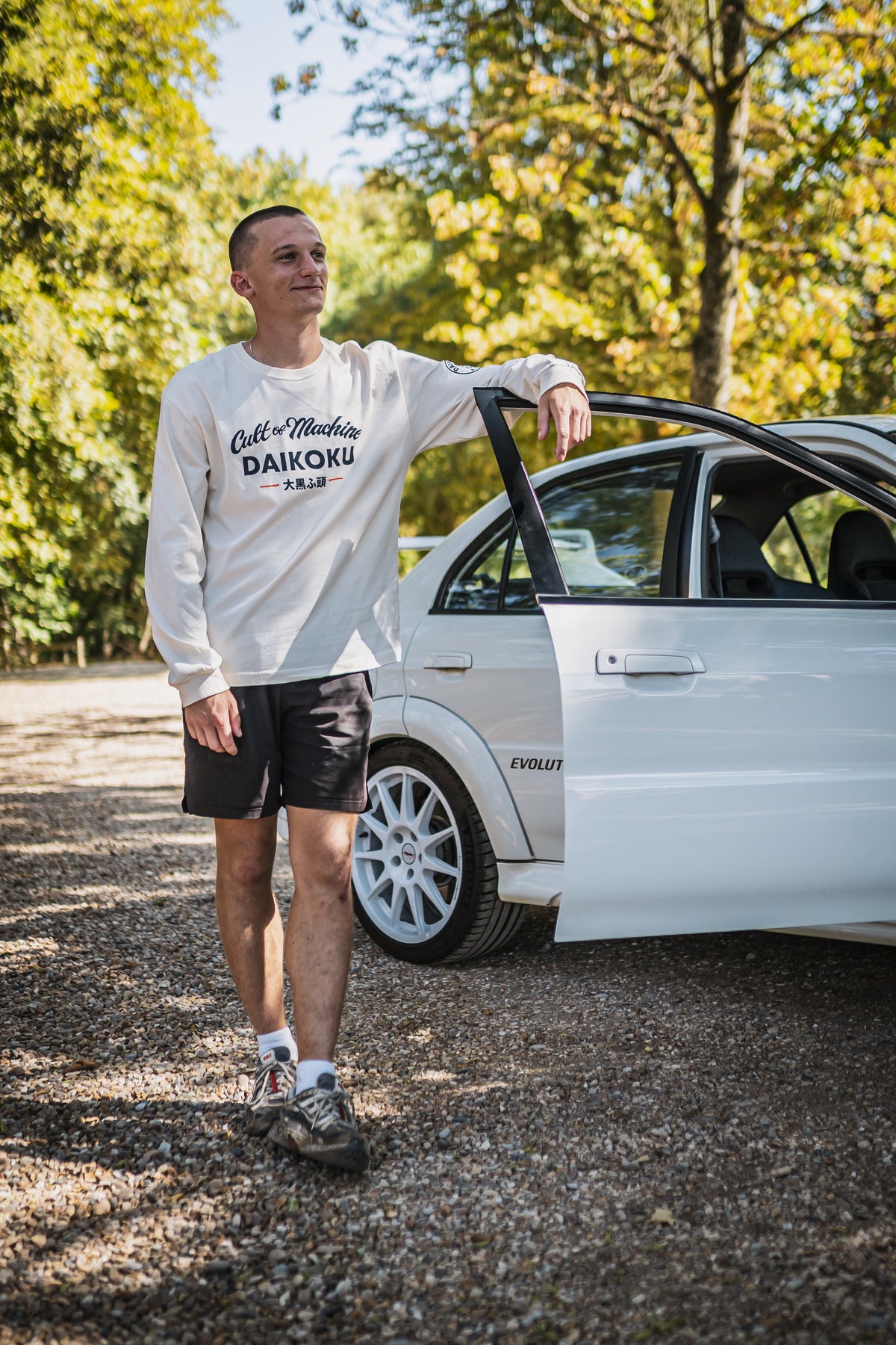 Daikoku.Cream Long sleeve Tee.