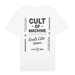 Cult Of Machine. Tee. White