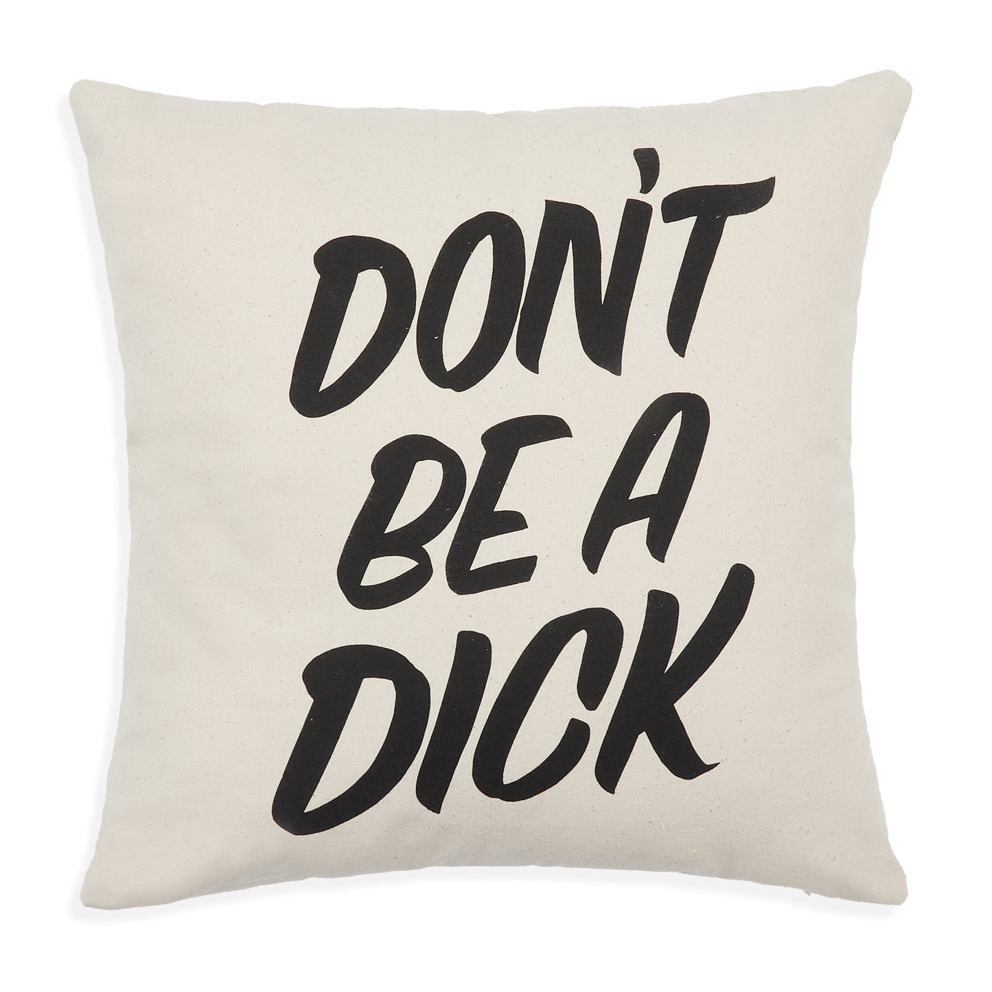 Don't Be A Dick. Cushion.