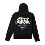 Daikoku Cult. Hoody. Washed Black