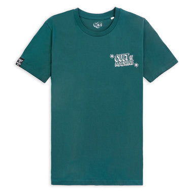 Chasing The  Cult Of Machine. Tee. Green
