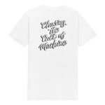 Chasing The  Cult Of Machine. Tee. White