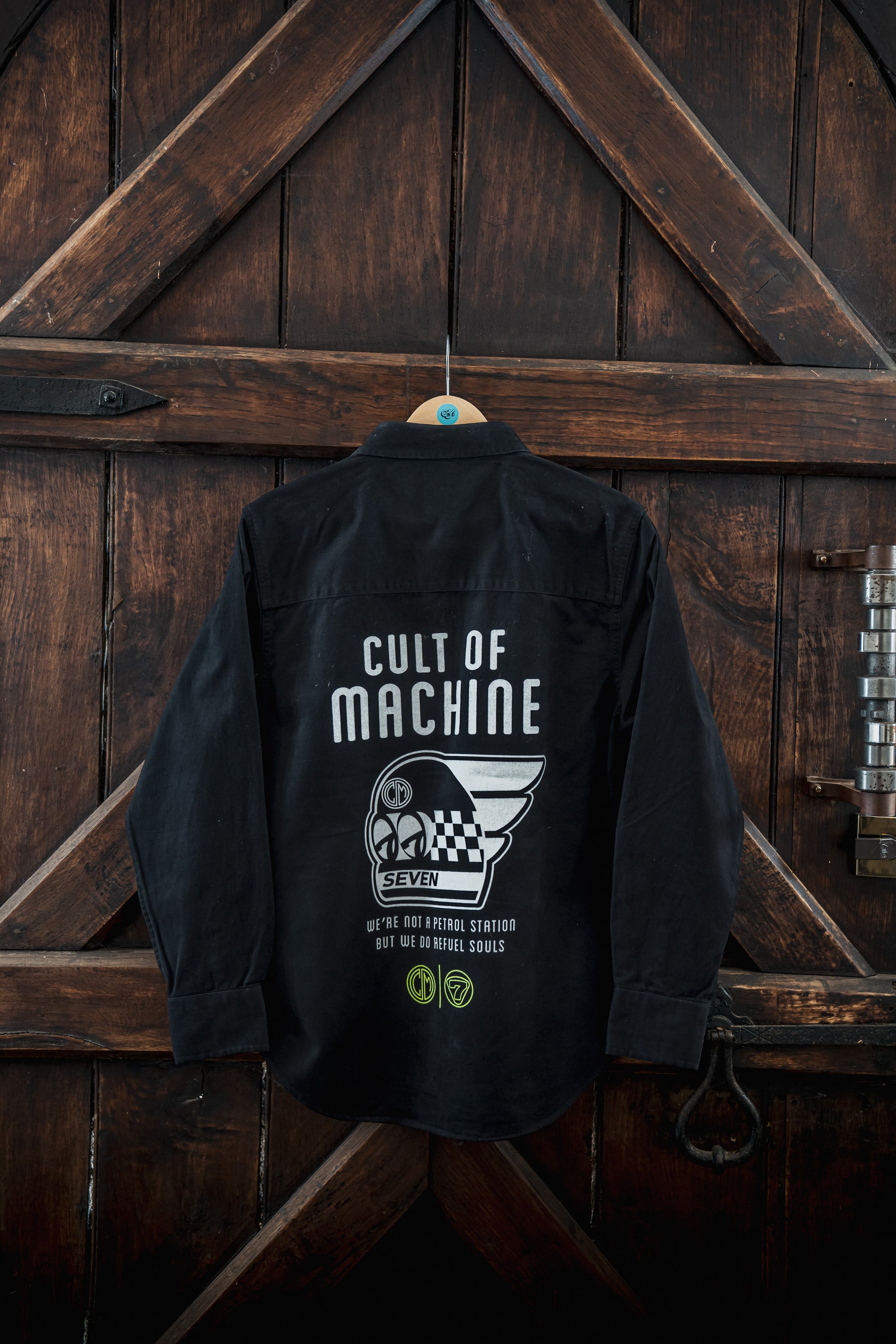 COM X CATERHAM. Heavy Shirt. Black