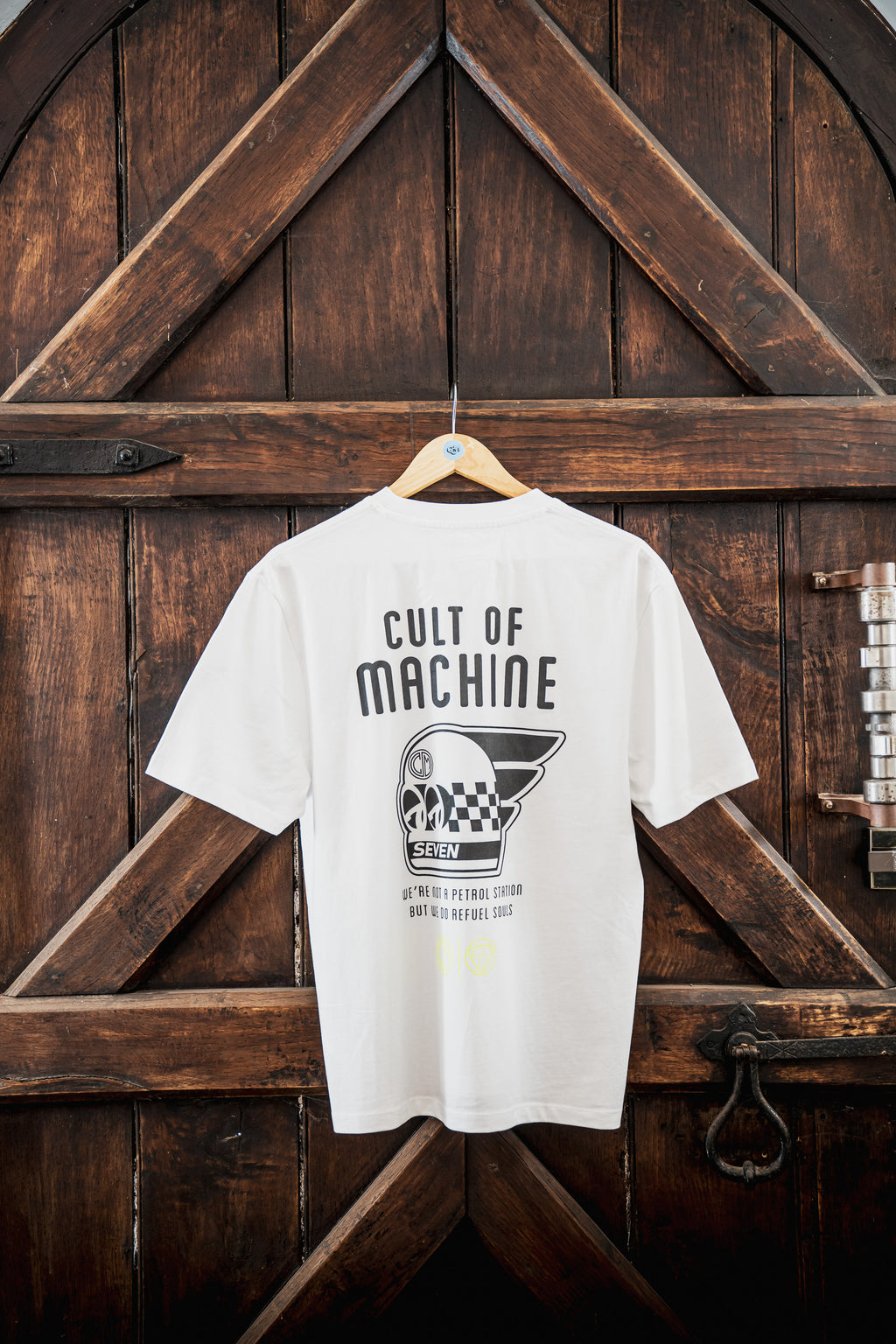 CULT x Caterham. Tee. White