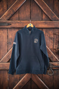 Daikoku. Quarter zip. Navy.