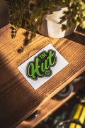 C&M. The Hut. Sticker