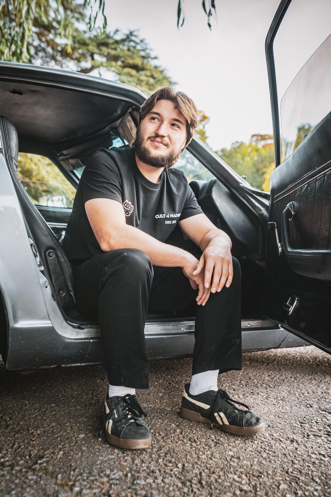 Daikoku. Script Tee. Black