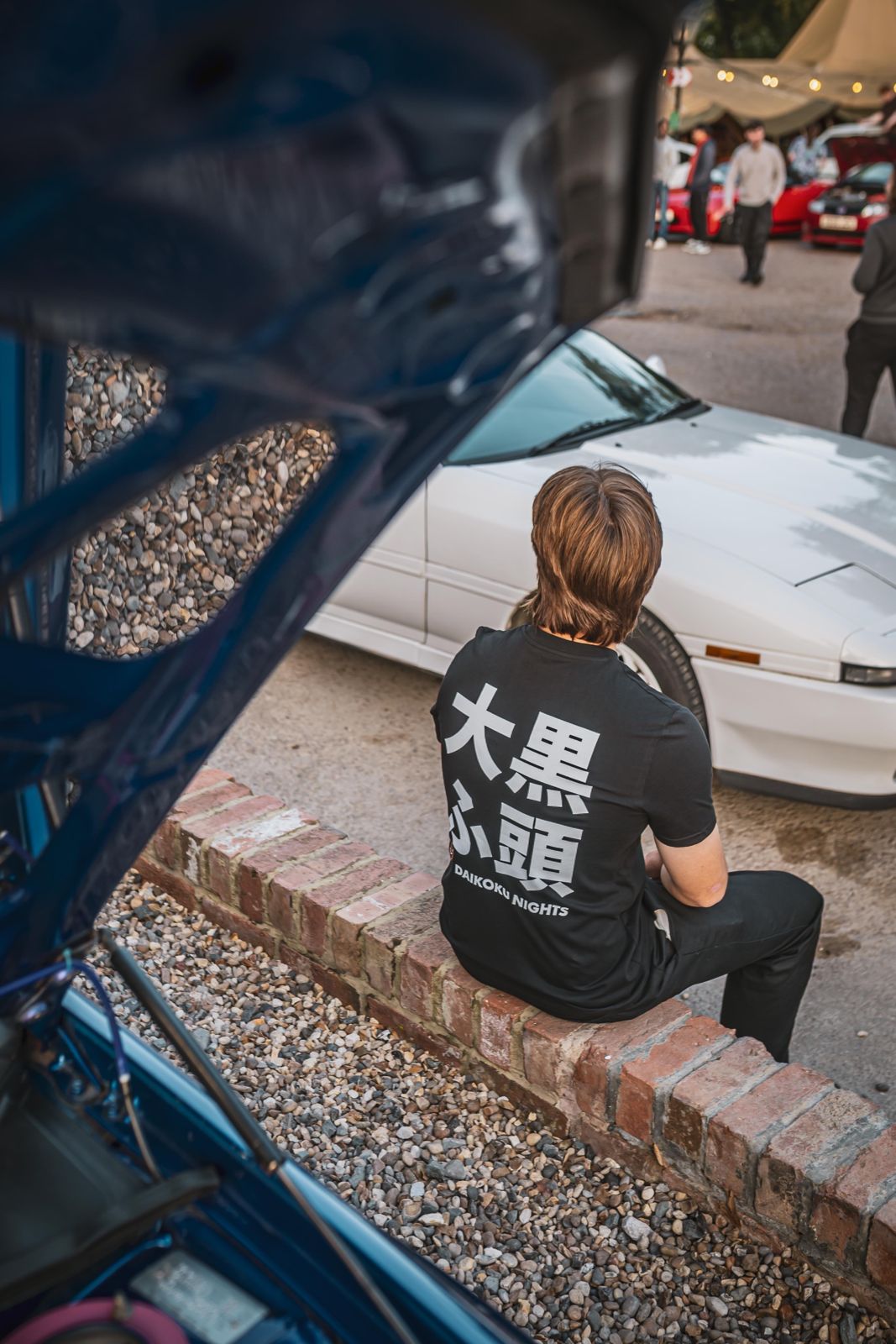 Daikoku. Script Tee. Black