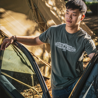 C&M. Church. Tee. Khaki