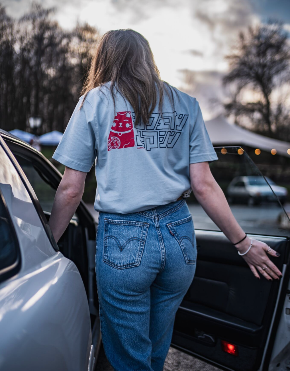 Daikoku. Blue Series Tee. Blue
