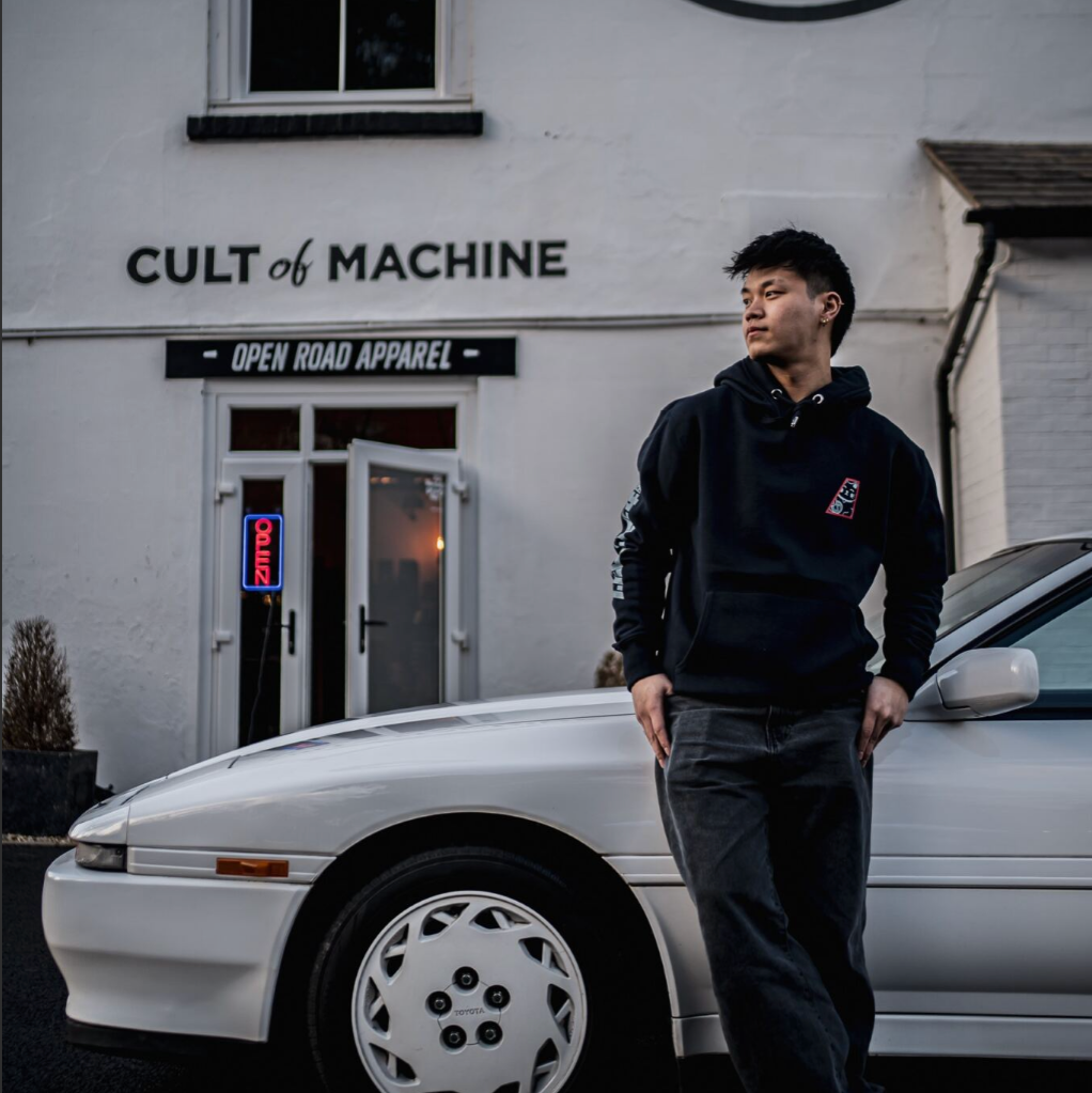 Daikoku. Blue series. Hoody.Navy