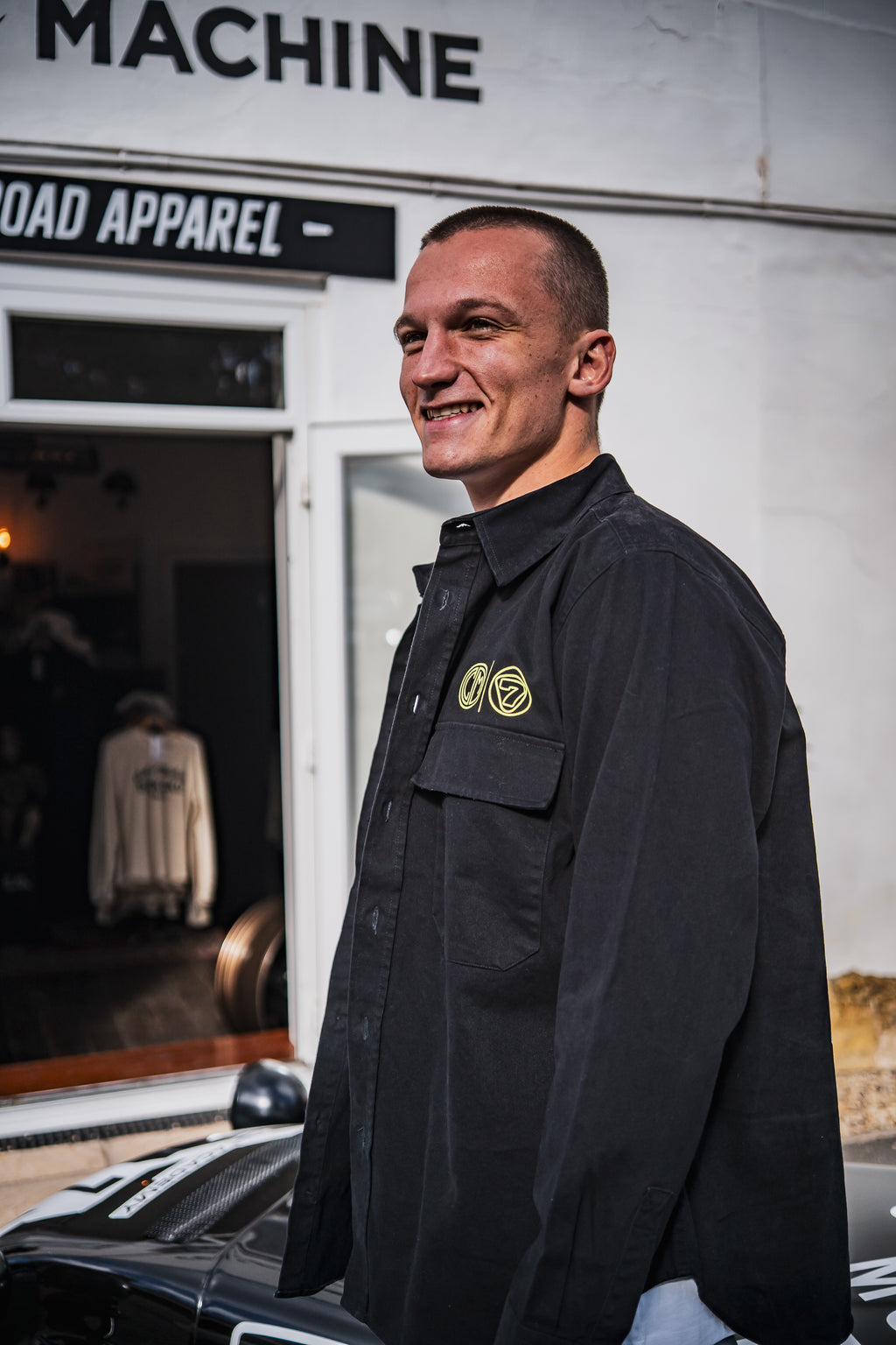 CULT x Caterham. Heavy Shirt. Black