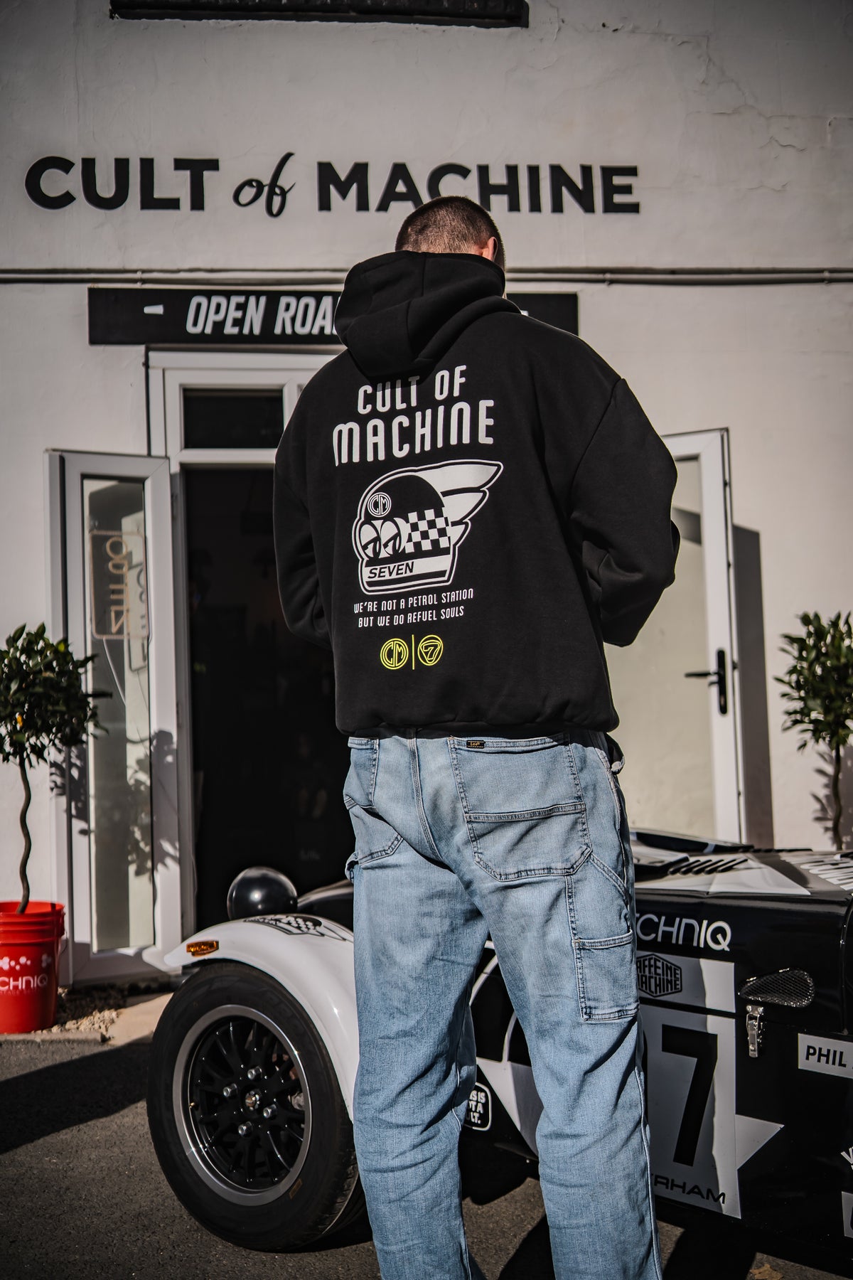 CULT X Caterham. Hoody. Black