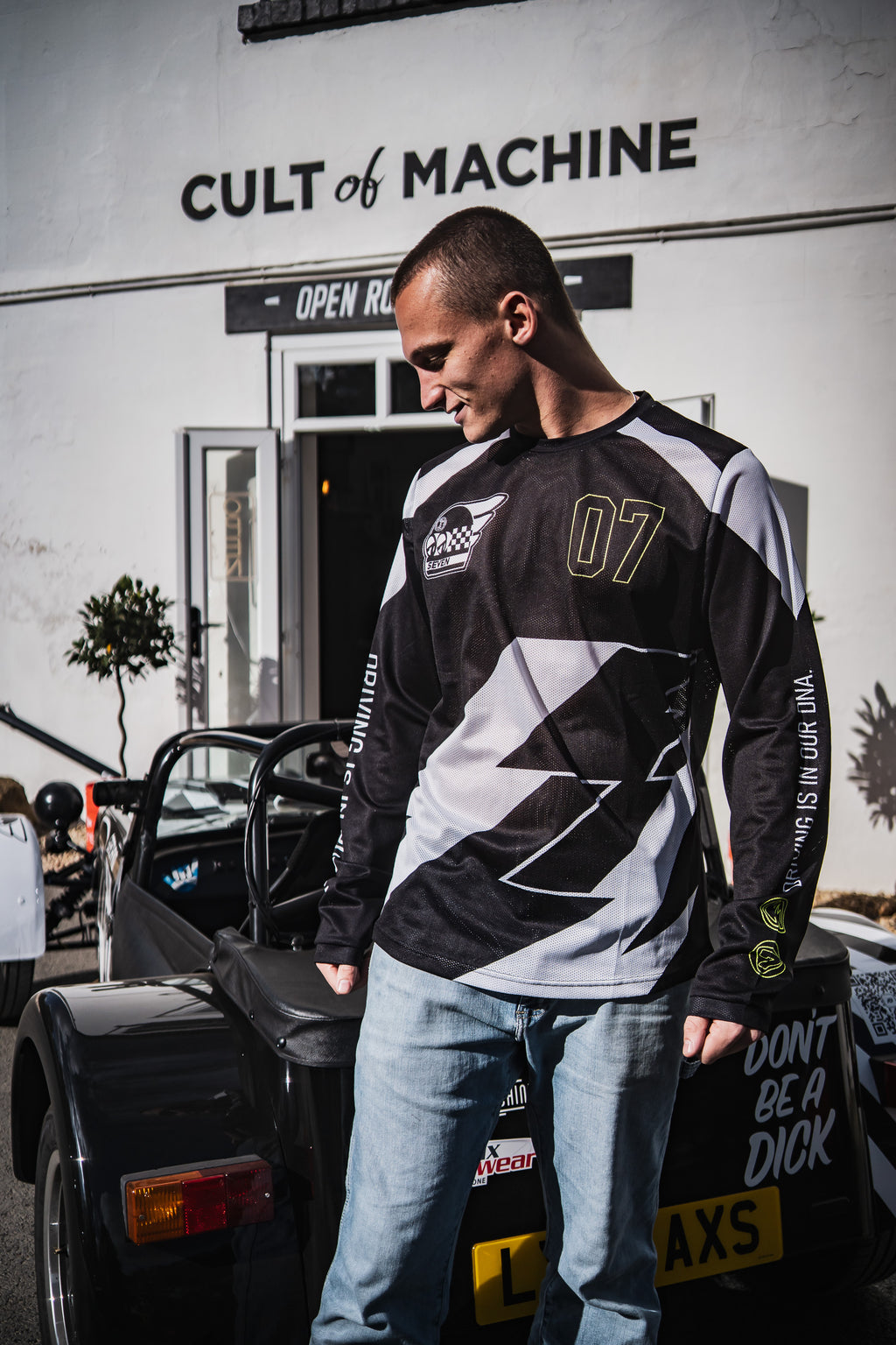CULT x Caterham. MotoX Jersey.