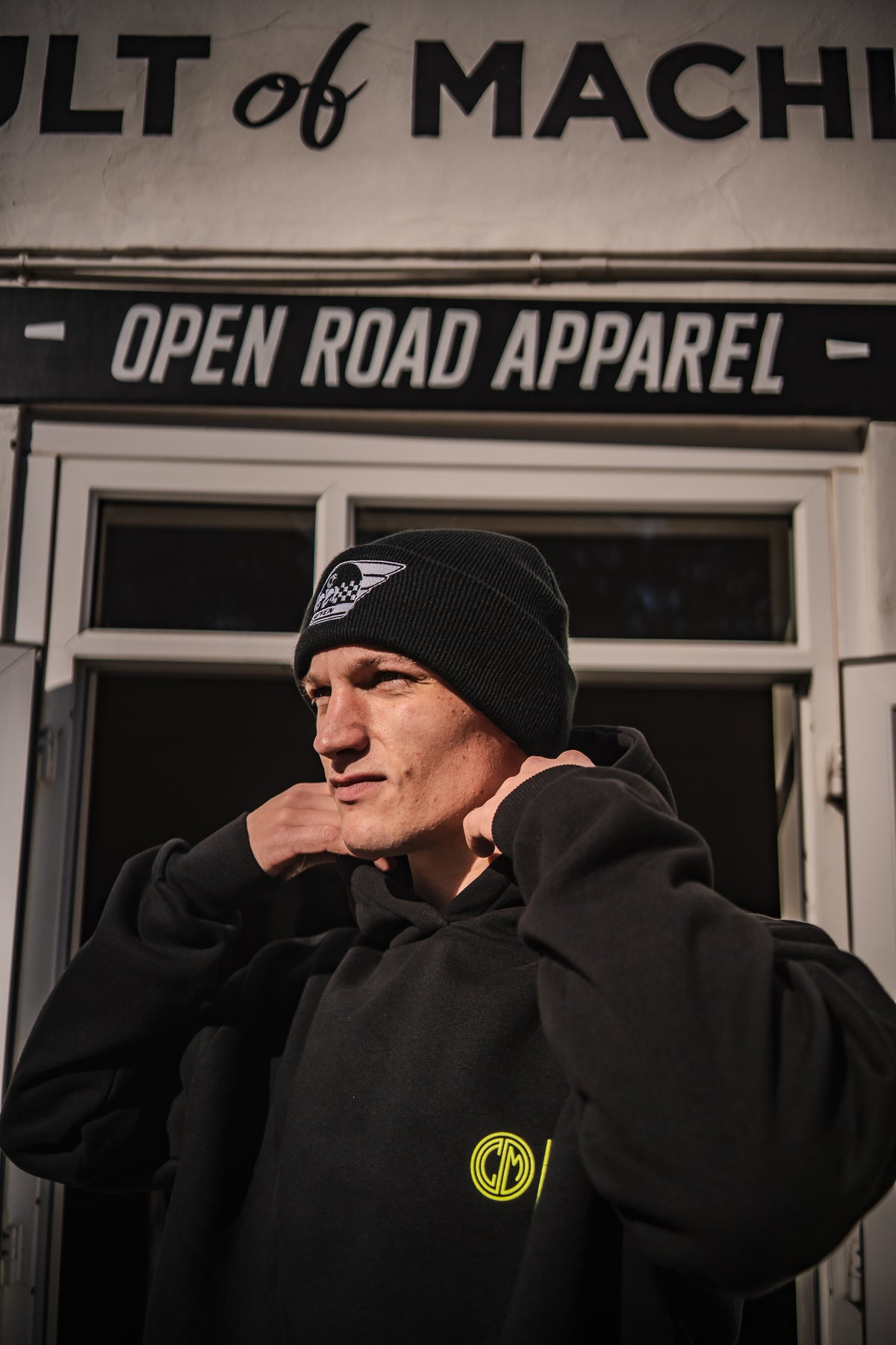 CULT x Caterham. Beanie Helmet. Black