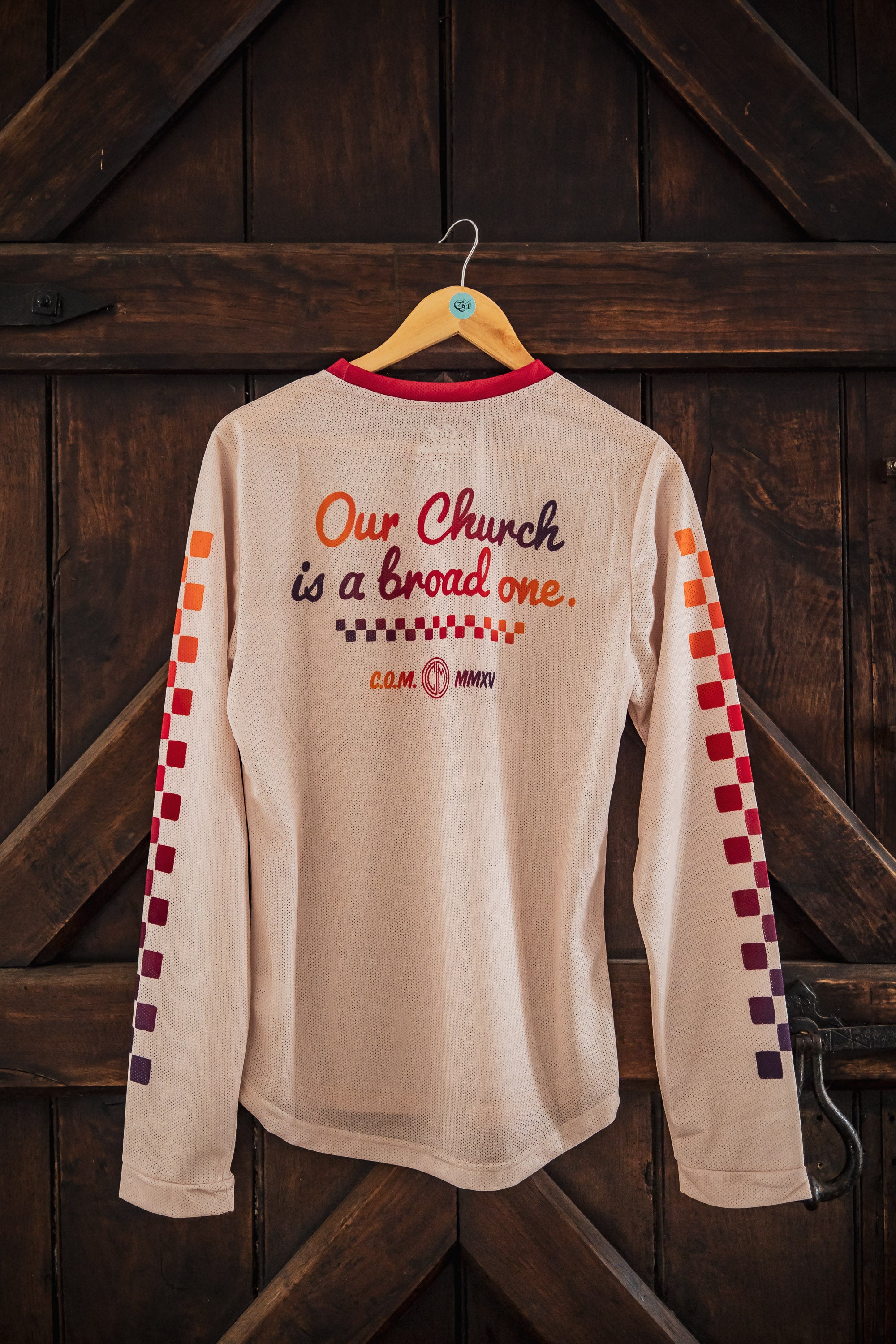 COM. Motorcross Top. Cream