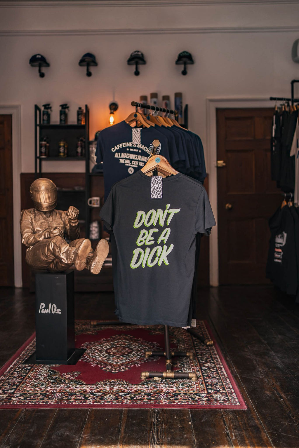 C&M. Don't Be A Dick. Tee. Black