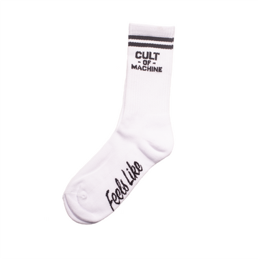 Cult of Machine. Socks. White