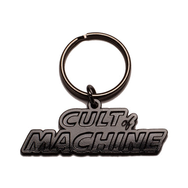 Cult Of Machine. Keyring. Black